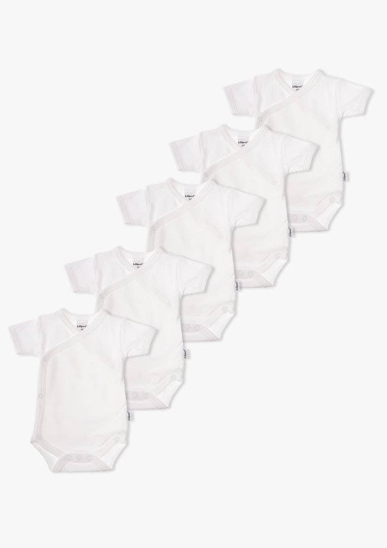 Liliput - Rövid Ujjú Body Szett - 5 db Fehér