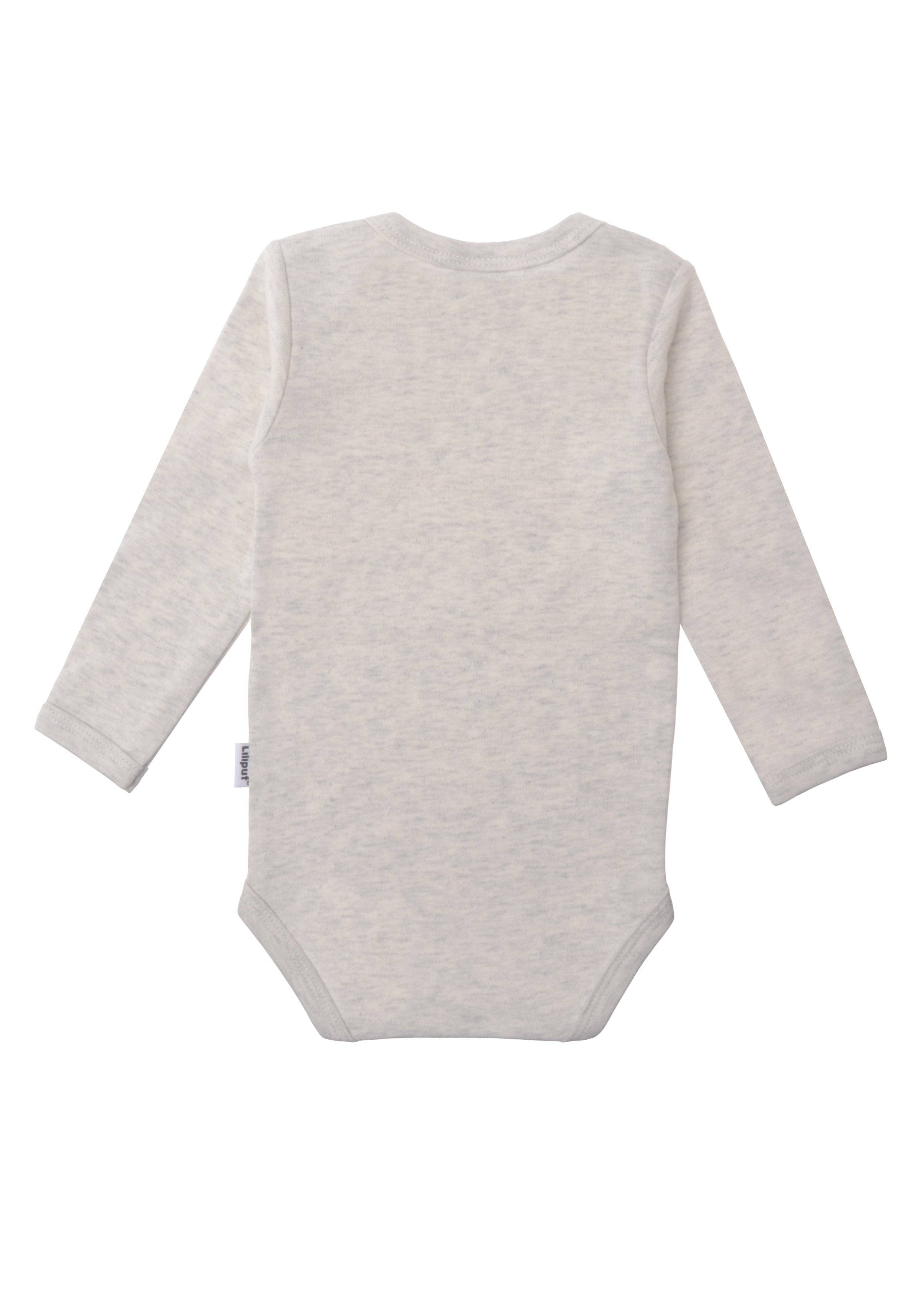 Liliput - Hosszú Ujjú Body - Szürke Melange