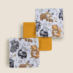 Ander - Prémium Muszlin Pelenka Szett (3 db)