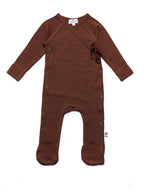 Lille Barn - 100% Merinói Gyapjú Rugdalózó - Fahéj