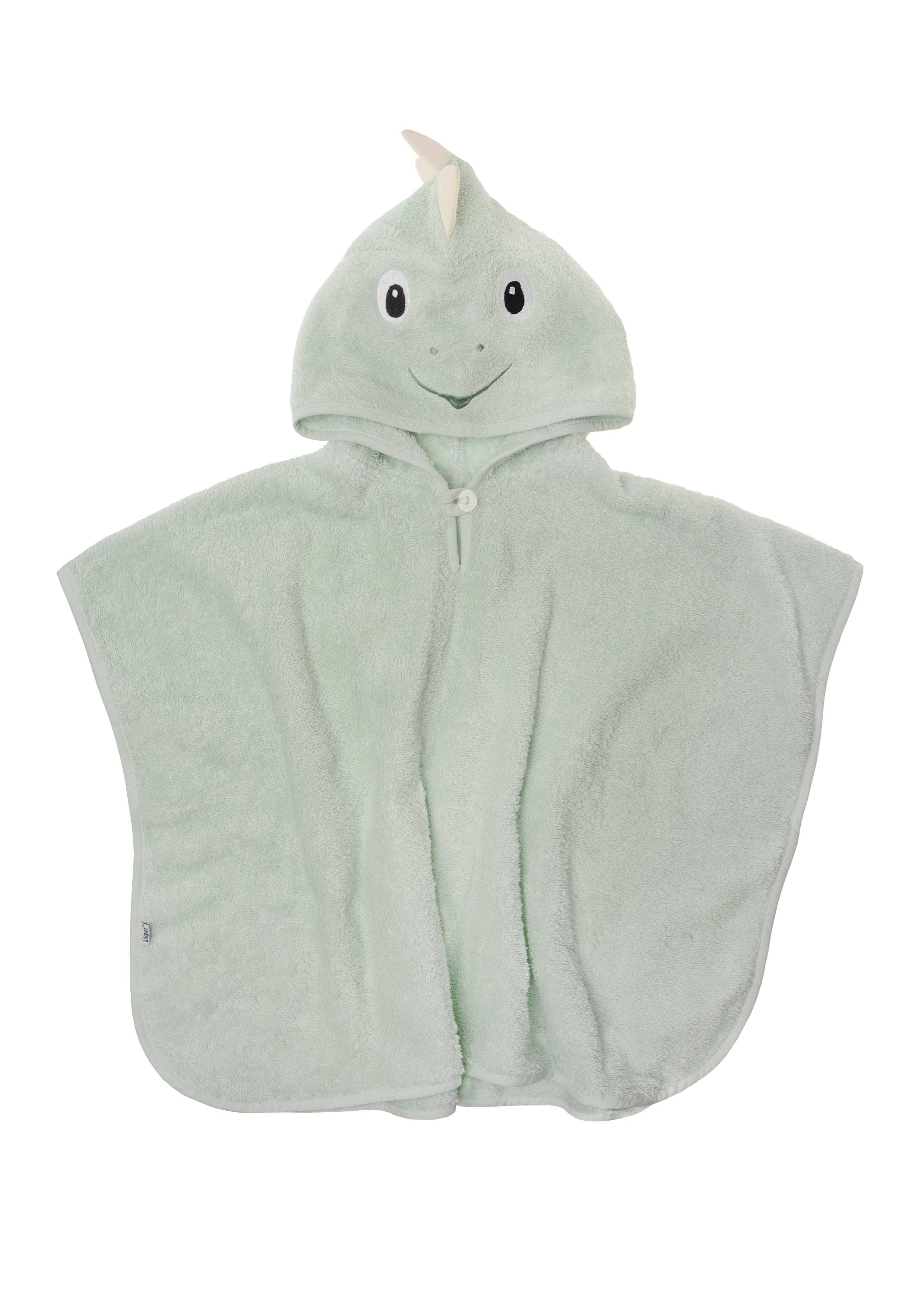 Liliput - Dínós baba fürdőponcsó 0-12 hónapos korig ajánlott