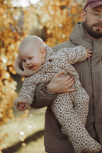 Annie & Charles - téli, bélelt pamut overál – Leopárdmintás