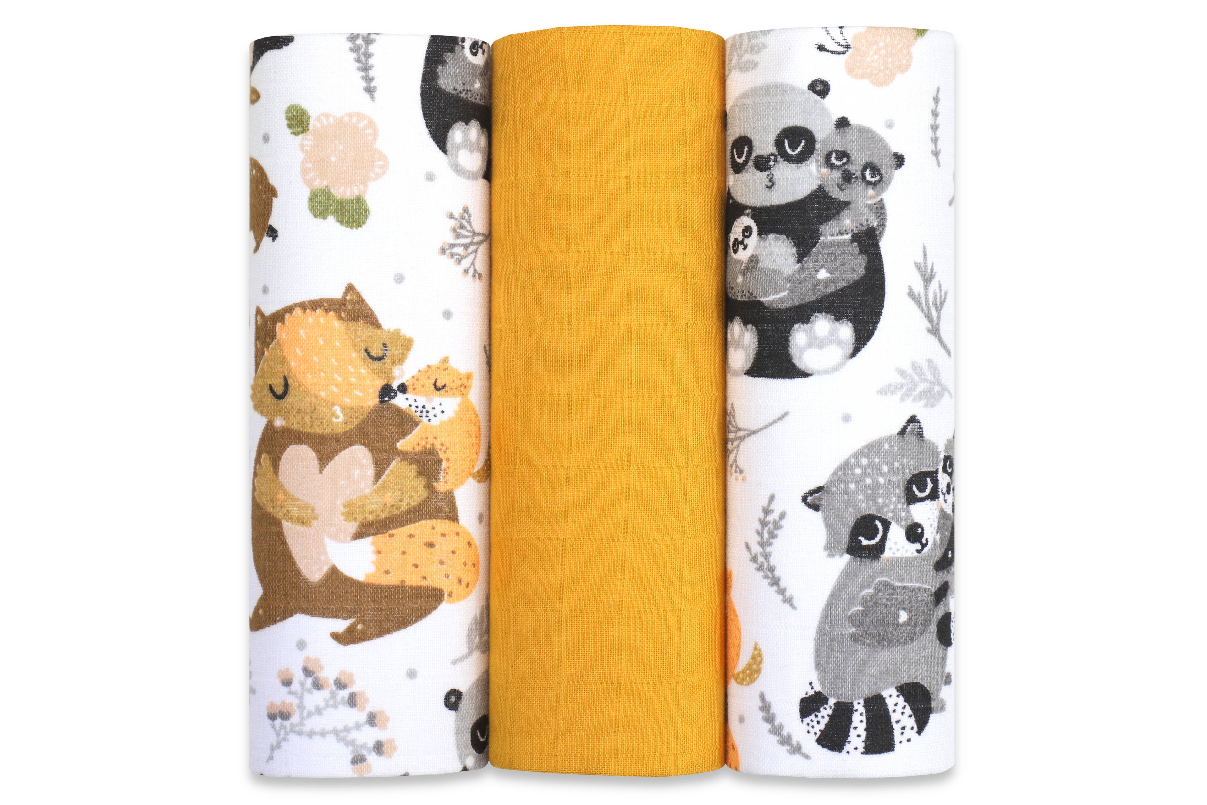 Ander - Prémium Muszlin Pelenka Szett (3 db)