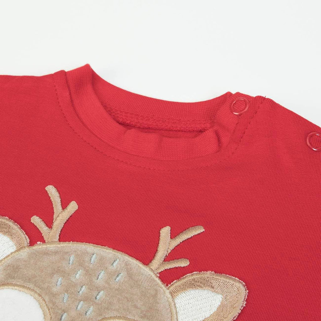 FS baby - Karácsonyi Két Részes Szett - Őzikés