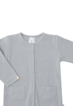 Liliput - Bordázott Overál Szett - 2 db (Bézs, Szürke)