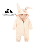 Annie & Charles - Nyuszis melegítő - Barackvirág