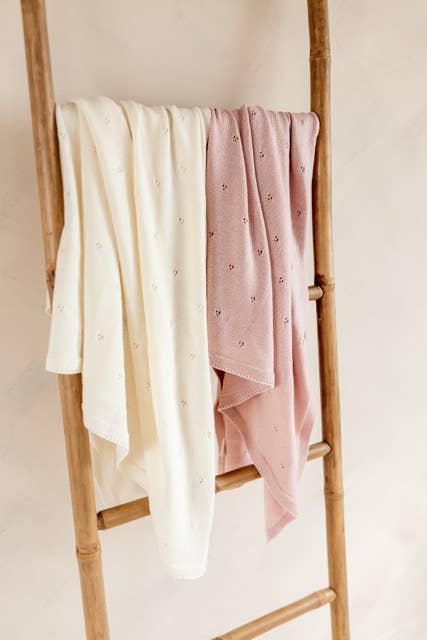 Ander - Apollo Prémium 100% Merinói Gyapjú Takaró - Rózsaszín