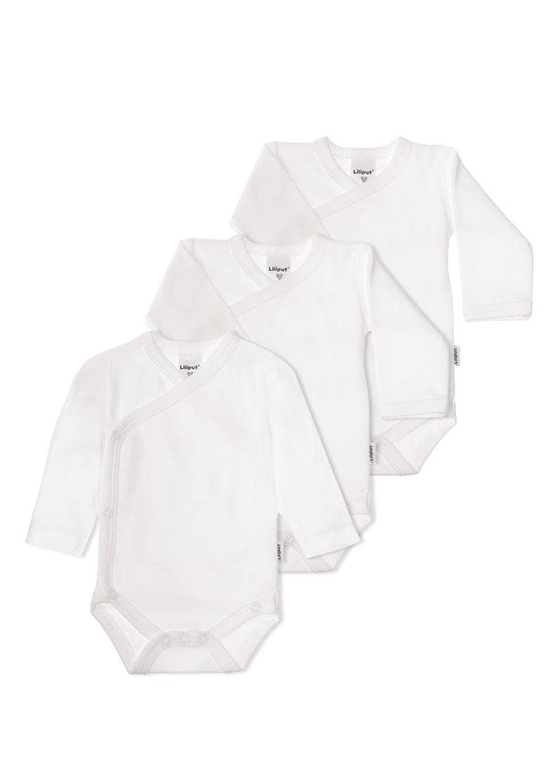 Liliput - Hosszú Ujjú Body Szett - 3 db Fehér