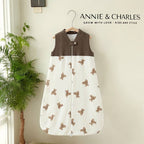 Annie & Charles Muszlin Alvózsák - Barna - Macis