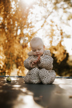 Annie & Charles - téli, bélelt pamut overál – Leopárdmintás