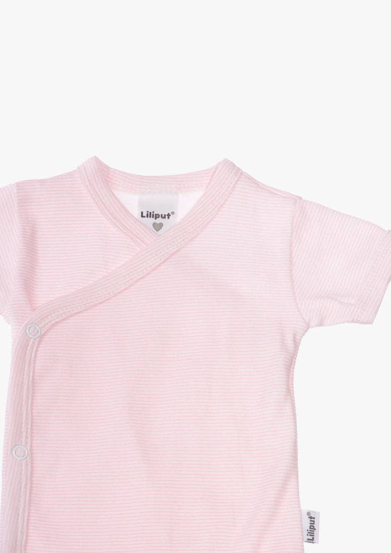 Liliput - Rövid Ujjú Body Szett - 2 db (rózsaszín, fehér)