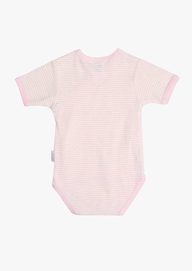 Liliput - Rövid Ujjú Body Szett - 2 db (rózsaszín, fehér)