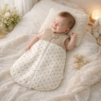 Annie & Charles Muszlin Alvózsák - Bézs - Szíves