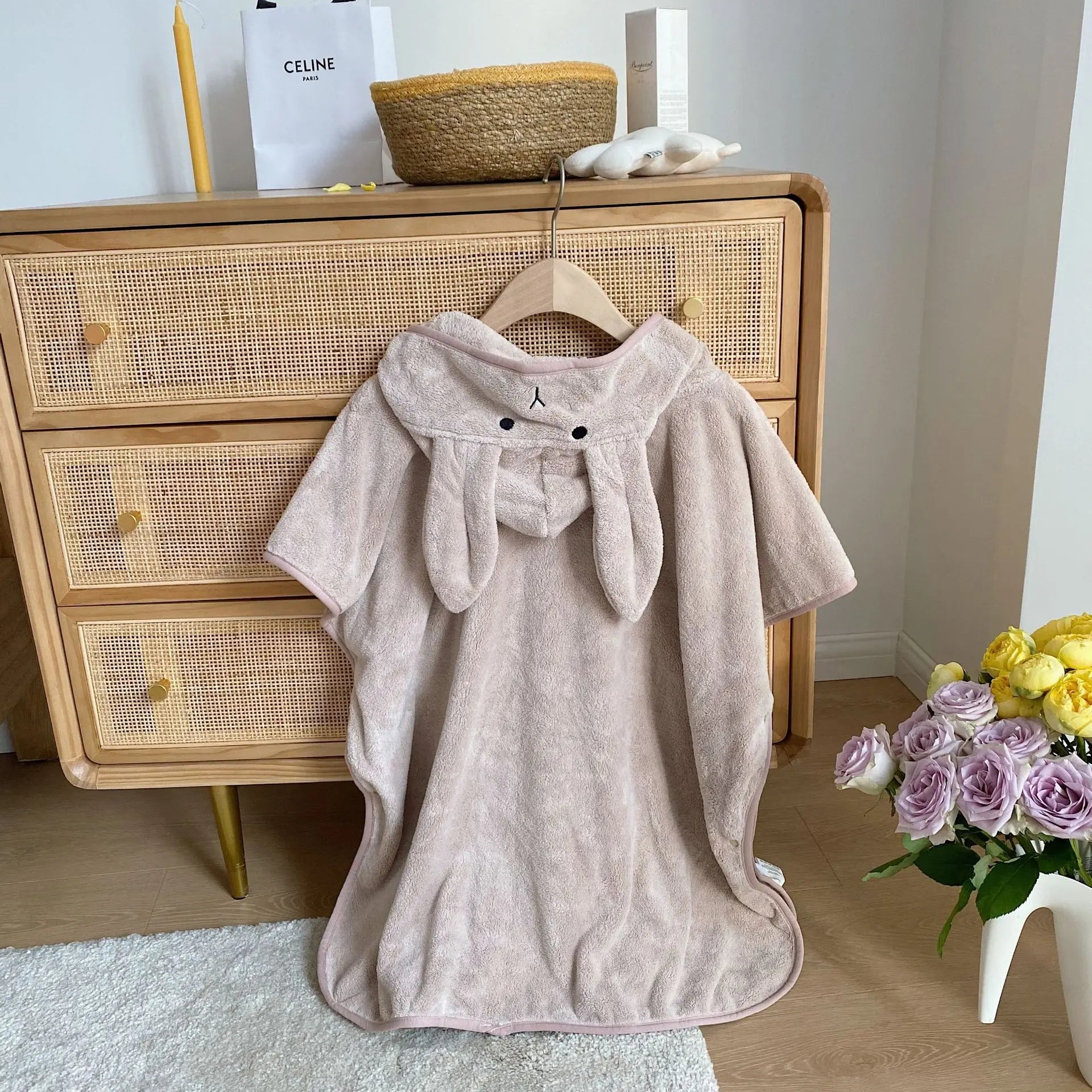 Annie&charles kapucnis baba fürdőköntos 