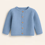 Cotton Socks kotott babakardigan kobalt