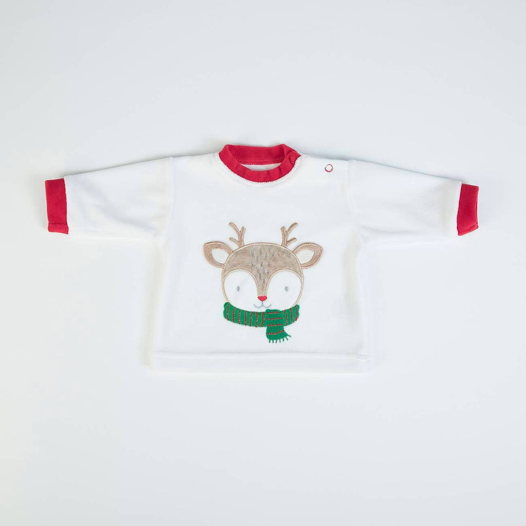 FS baby - Karácsonyi Két Részes Szett - Őzikés