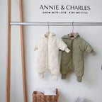 Annie & Charles - Meleg téli overál – fehér, 3–6 hónapos babáknak