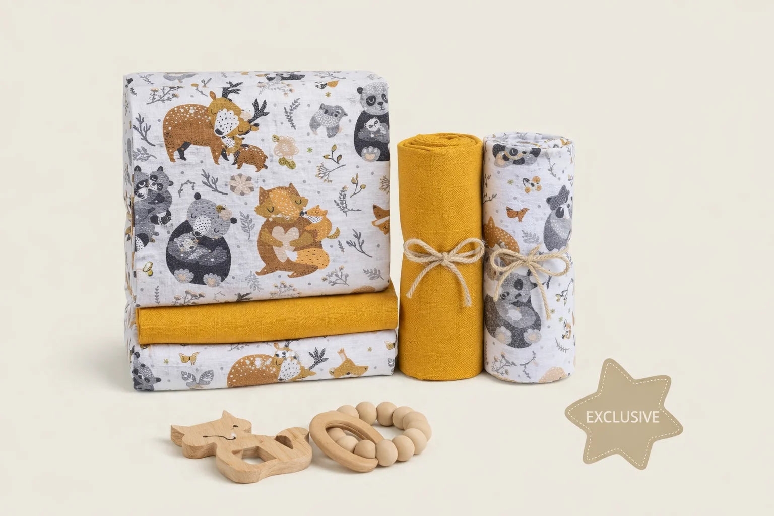 Ander - Prémium Muszlin Pelenka Szett (3 db)