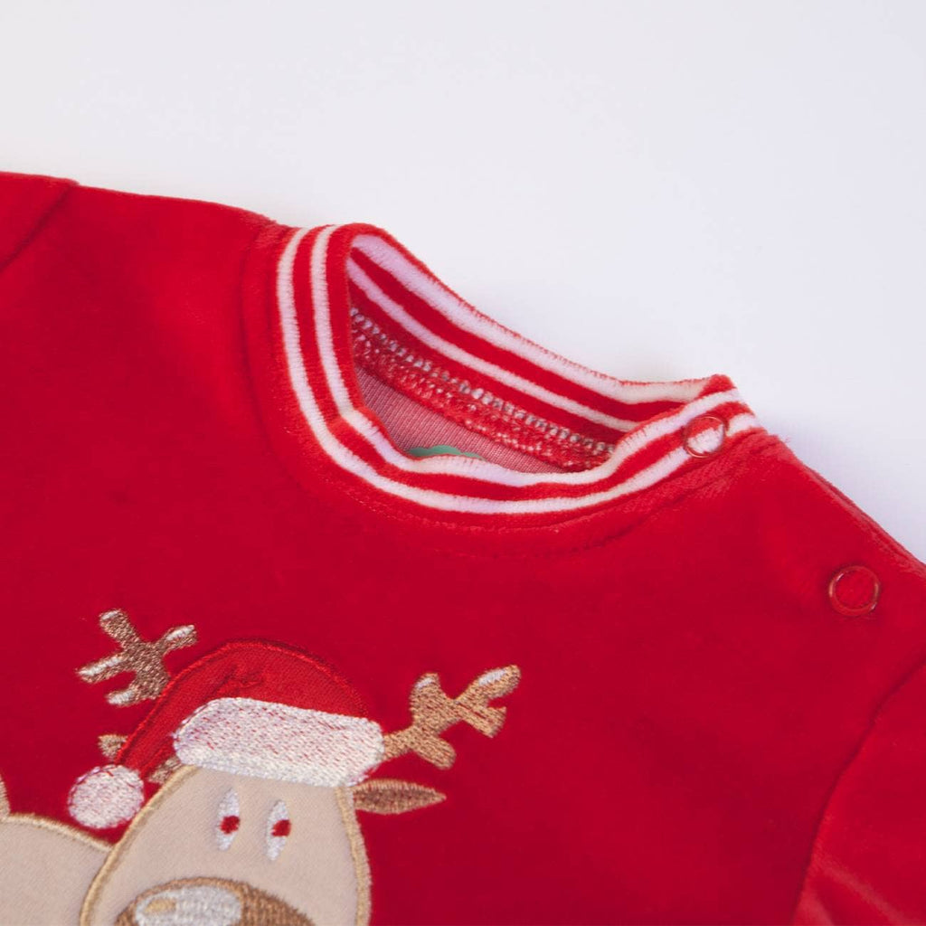 FS baby - Karácsonyi Pulcsi+Nadrág Szett