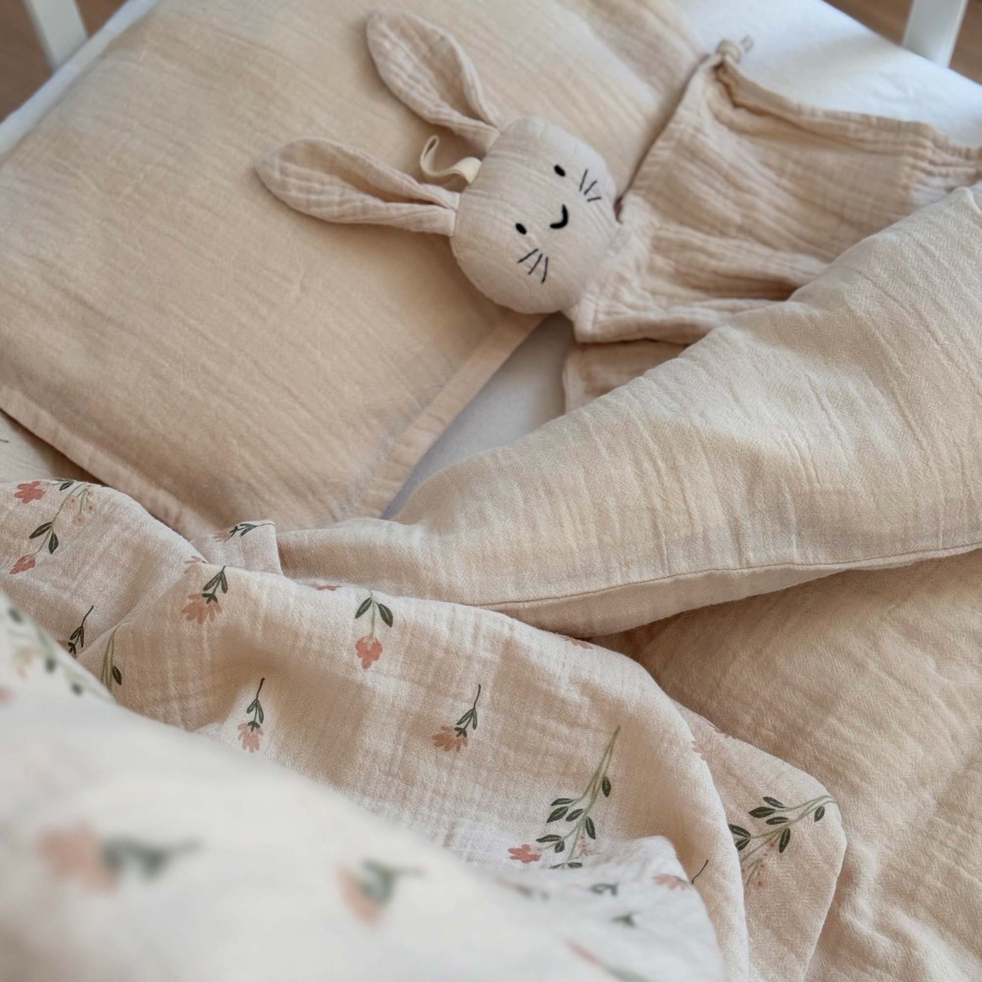 Summerville Organic - Organikus Ölelgetős Nyuszi - Homokszín