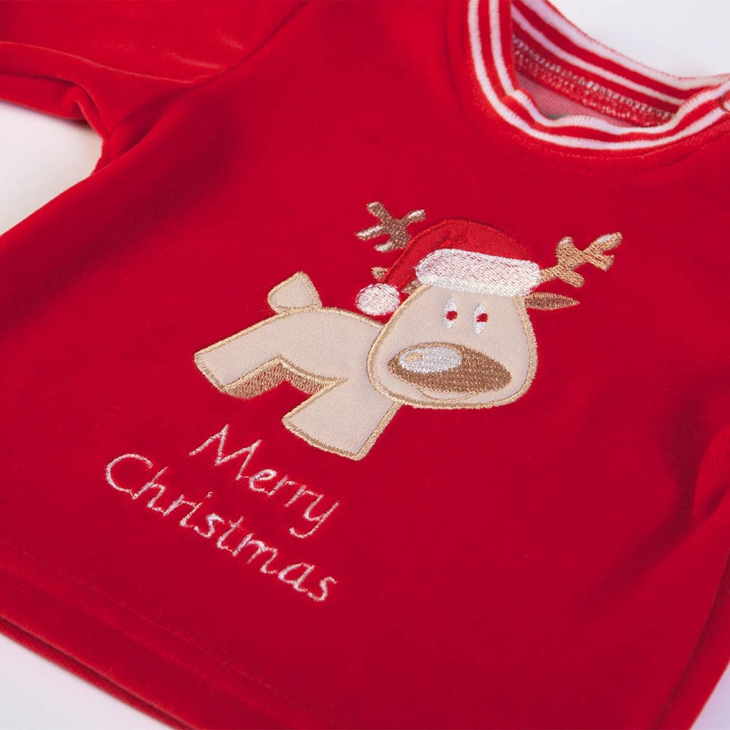 FS baby - Karácsonyi Pulcsi+Nadrág Szett