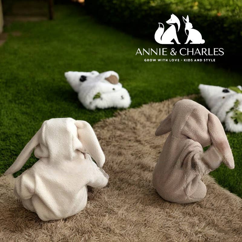 Annie & Charles - Nyuszis polár overál: Bézs