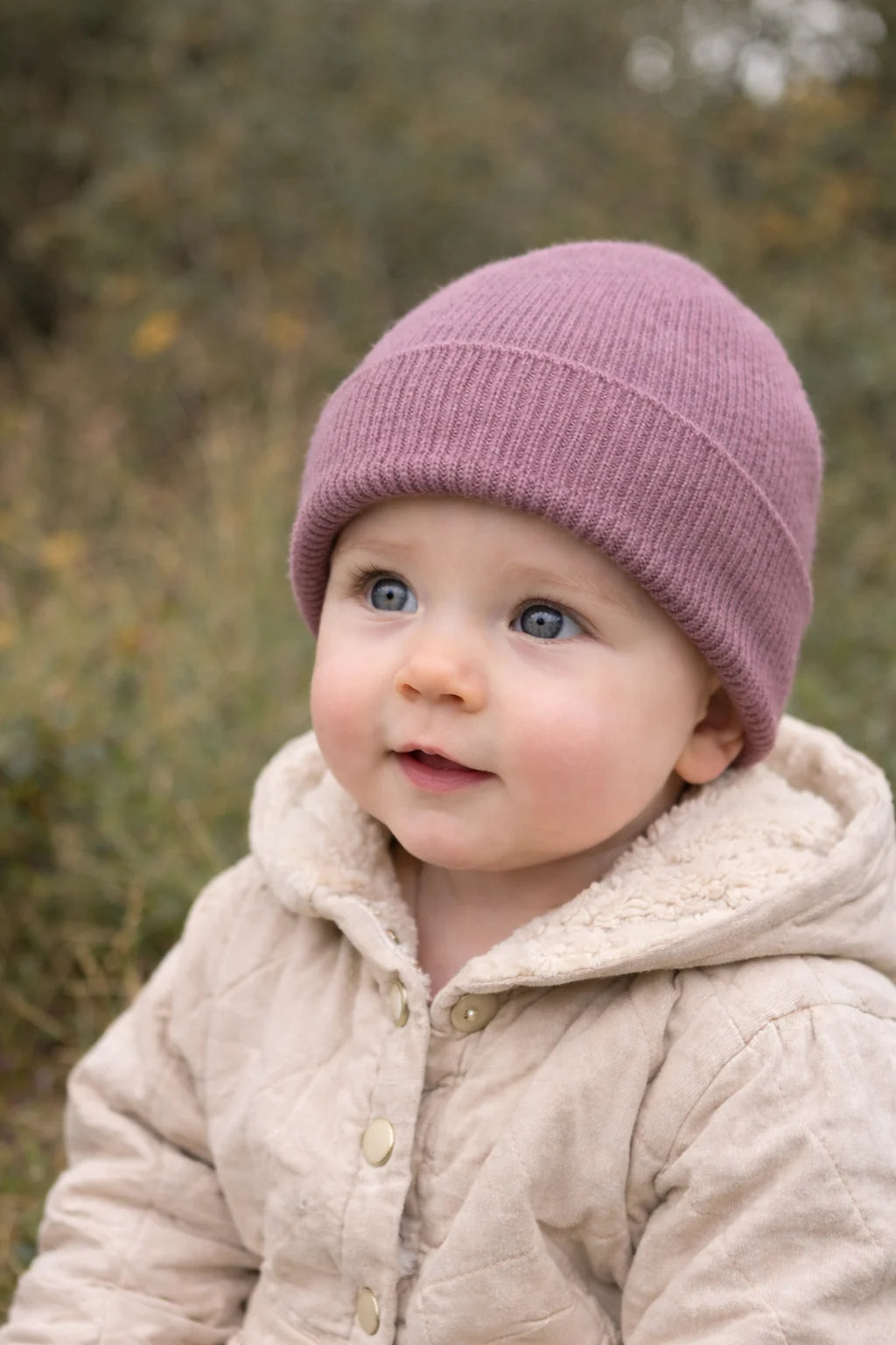 Lille Barn - Kötött 100% Merinói Gyapjú Beanie Baba Sapka