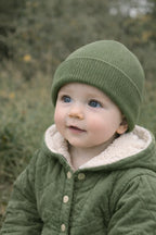 Lille Barn - Kötött 100% Merinói Gyapjú Beanie Baba Sapka